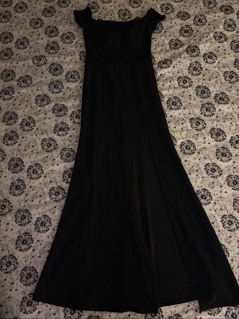 Classic Black Evening Gown - Women Dresses